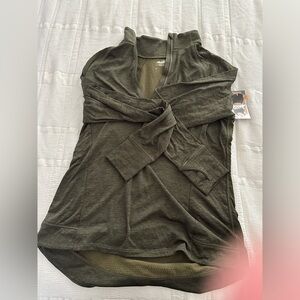 TWO women’s athletic pullovers